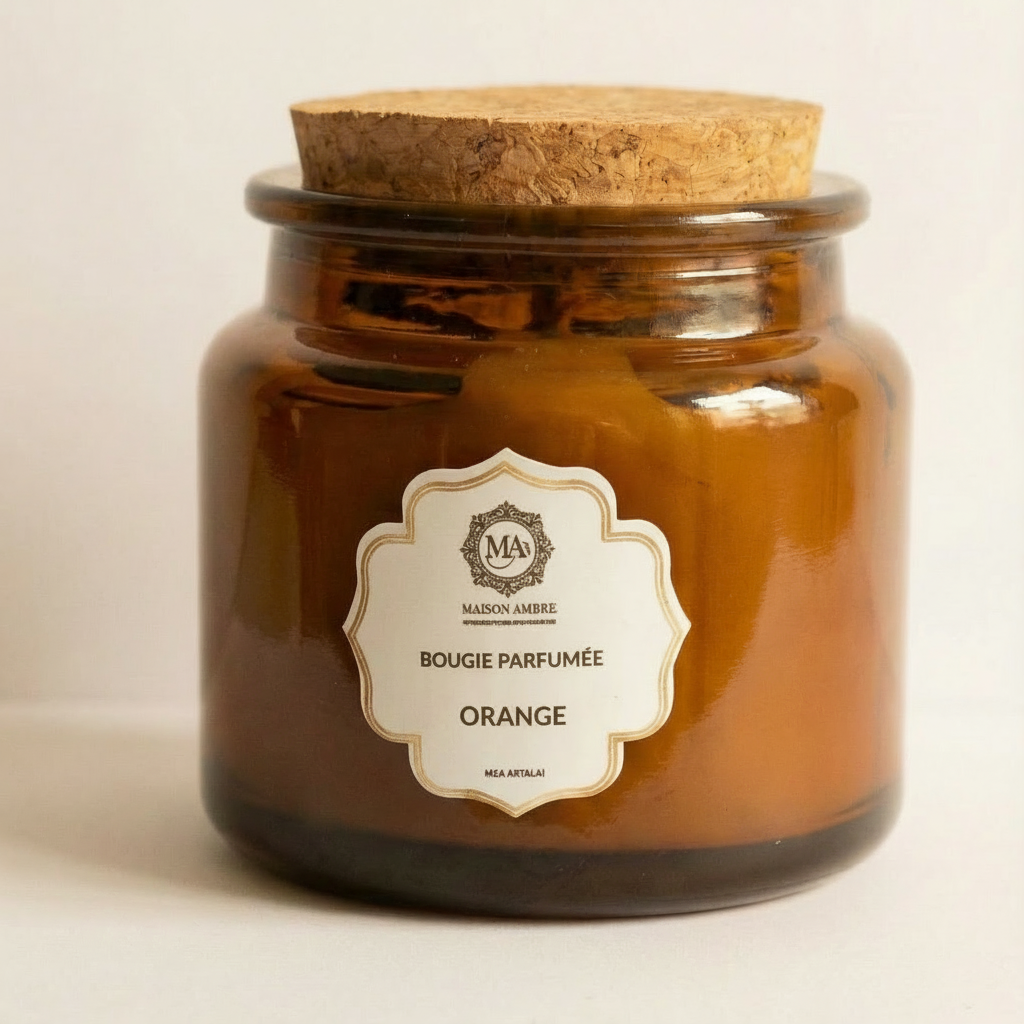 Bougie Parfumée – Orange