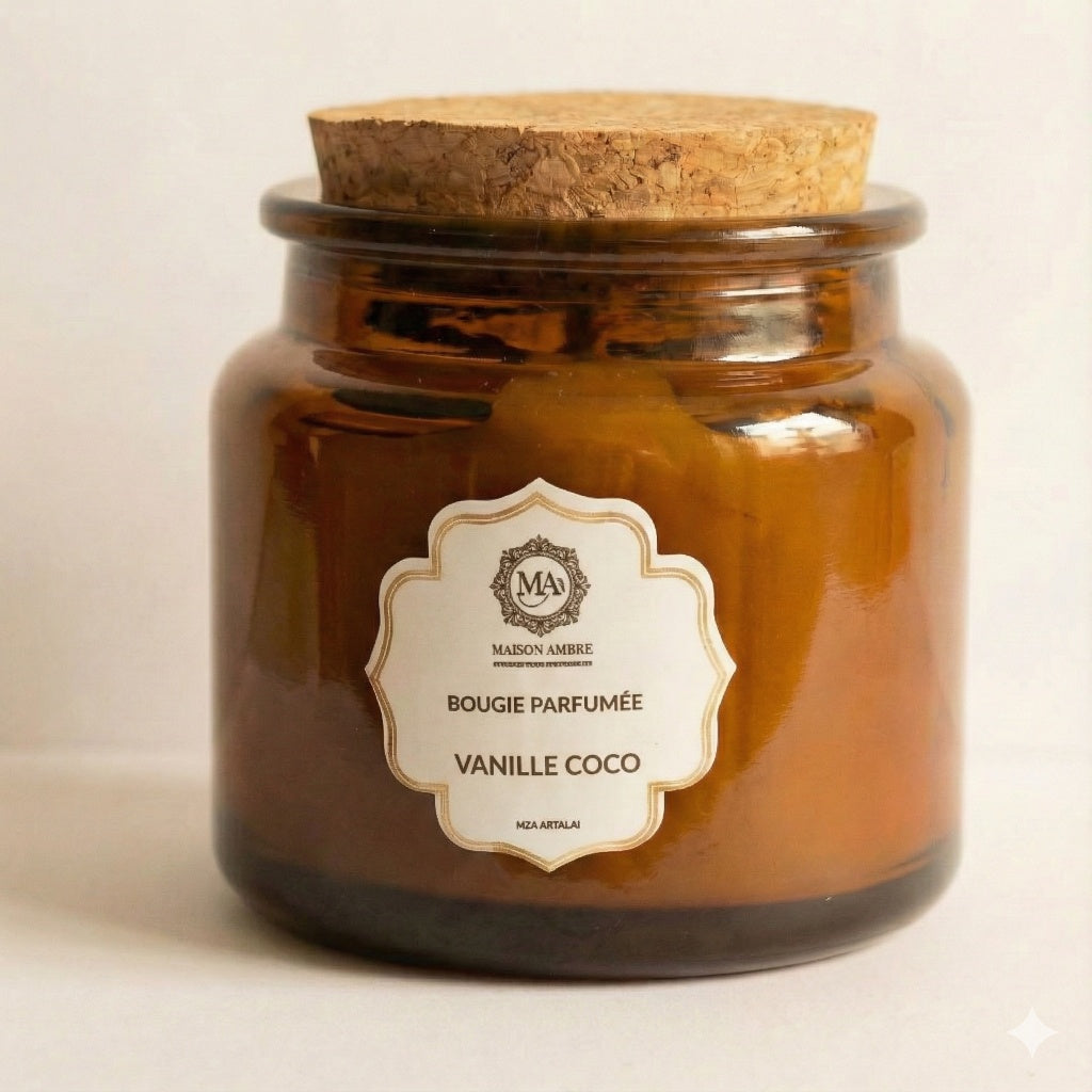 Bougie Parfumée – Vanille Coco
