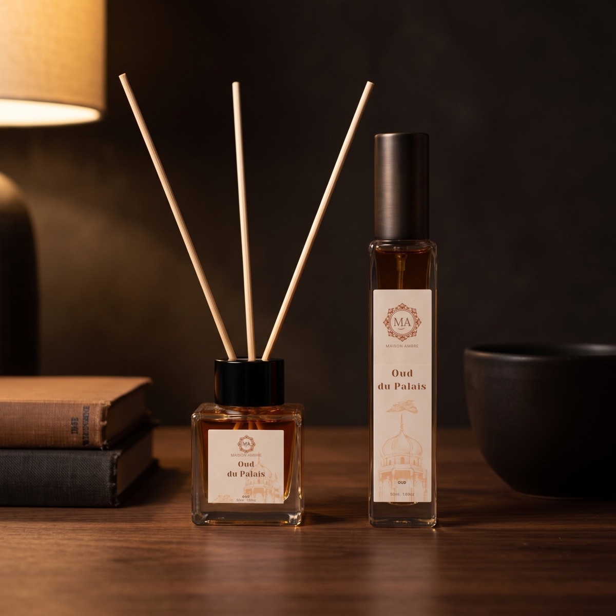Pack Duo — spray d'intérieur et diffuseur à bâtonnets